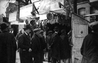 Fiera del prosciutto sul Boulevard Richard Lenoir, Parigi