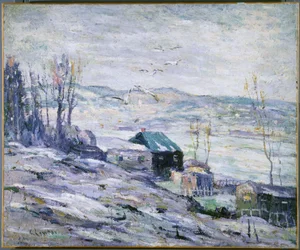 Giornata di vento, fiume Bronx