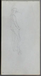 Taccuino, pagina 11: Figura di profilo