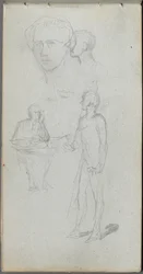 Taccuino, pagina 12: Figure Multiple