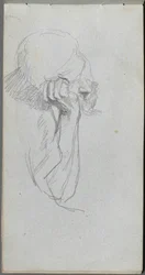 Taccuino, pagina 16: Figura Melanconica