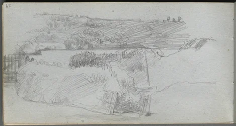 Taccuino, pagina 29: Studio del paesaggio