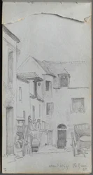 Sketchbook, pagina 39: Scena di strada