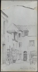 Taccuino, pagina 39: Scena di Strada