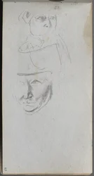Studi di tre volti