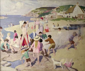 Scena di spiaggia, c.1925