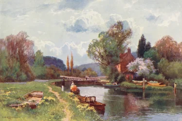 Fiume Tamigi: Hurley Lock
