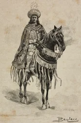 Principe di Napoli in costume di Gran Maestro dell