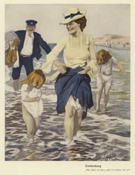 Famiglia al mare