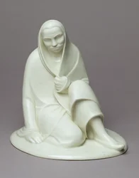 Ragazza seduta, 1907-08