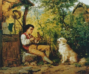 1858-Un Michelangelo in erba, Galleria Paffrath