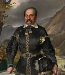Tedesco: Franz Anton Ritter von Jakomini in uniforme da minatore