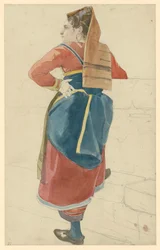 Italiana. Vista posteriore
