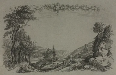 Sei vedute del castello di Heidelberg