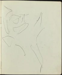 Ballerini e Artisti Pagina da un Taccuino, c. 1911