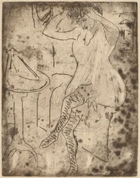 Dodo che si sistema i capelli, 1909