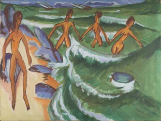 Bagnanti sulla spiaggia (Fehmarn)