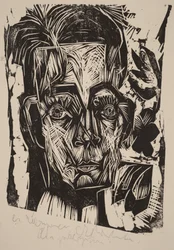 Testa del dott. Robert Binswanger (lo studente)