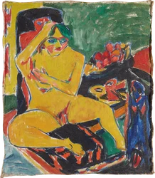 Nudo nello studio