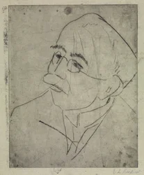 Ritratto di Gustav Schiefler I