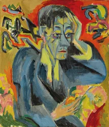 Ritratto del poeta Leonhard Frank, 1917