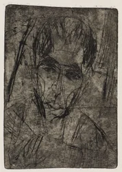 Curva della strada / Ritratto di Wilhelmine Julow I