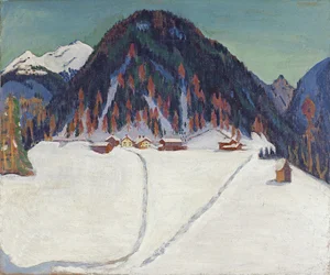 Il Junkerboden sotto la neve, c. 1936-1938