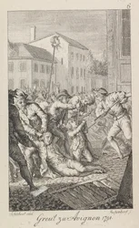 I massacri di La Glacière del 16-17 ottobre 1791, 1793-1799
