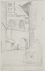 Studio per "Il letterato e la ragazza"