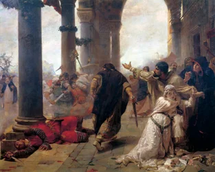 Vespri siciliani, di Erulo Eroli (1854-1916), particolare