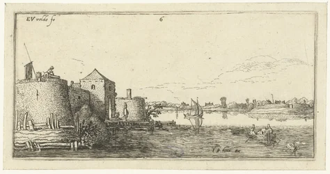 Forte con opere di difesa di Tholen sulla Schelda (Paesaggi)