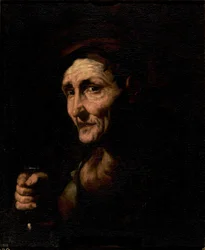 Vecchia bevitrice