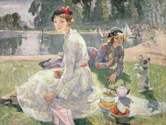 Lo stagno rotondo, Kensington Gardens, 1934