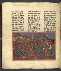 Scena della vita della Vergine Maria, da 