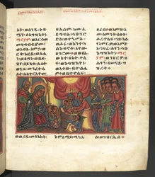 Or. 607 f015r, Scena della vita della Vergine Maria, da 