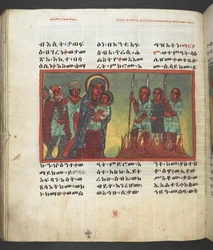 Scena della vita della Vergine Maria, da 