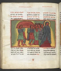 Or. 607 f179v, Scena della vita della Vergine Maria, da 