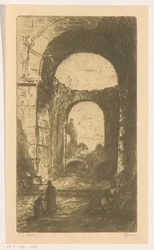 Rovine del Palatino a Roma