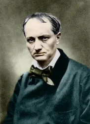 Charles Baudelaire (1821-1867), scrittore francese, Foto di Carjat.