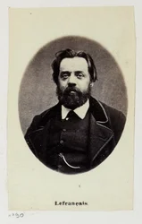 Lefrançois Adolphe Gustave, detto Gustave Lefrançais (1826-1901). Maestro, nel 1849 fondò con Pauline Roland (1805-1852) l