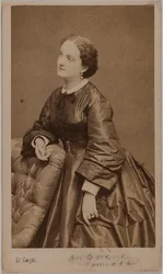 Ritratto di Antonine (Marie Pélissé, detta), 1836-1900, attrice