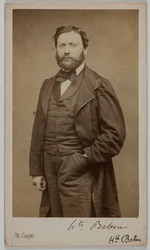 Ritratto di Hippolyte Babou (o Jean-sans-Peur), (1824-1878), (letterato)