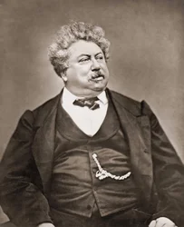 Ritratto di Alexandre Dumas Padre di Carjat.