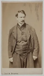 Ritratto di François Delsarte, 1870-90 circa (stampa all