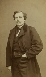 Ritratto di Jules Huot de Goncourt, 1830-1870