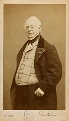 Ritratto del compositore e flautista Jean-Louis Tulou