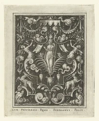 Bellona (Decorazioni piatte con figure divine in una cornice di grottesche)