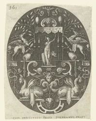Bellona sotto un baldacchino