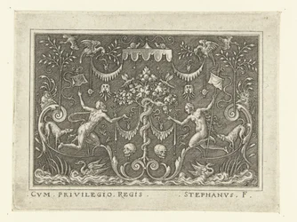 La caduta (Decorazioni con scene dell