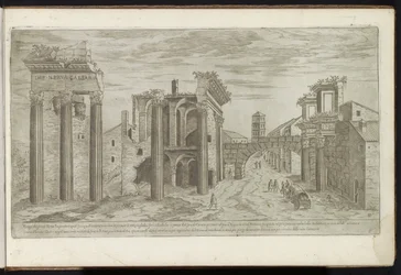 Rovine nel Foro di Nerva